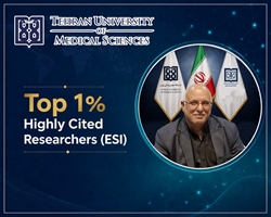 دکتر سیدمهدی رضایت، استاد دانشگاه علوم پزشکی تهران، در جمع پژوهشگران ۱ درصد پراستناد ESI جهان قرار گرفت